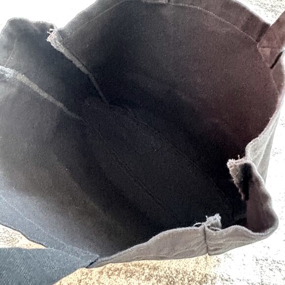 Rails Black Canvas Tote Bag - Picture 4 of 5